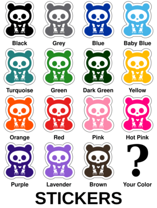 X-Ray Panda Stickers